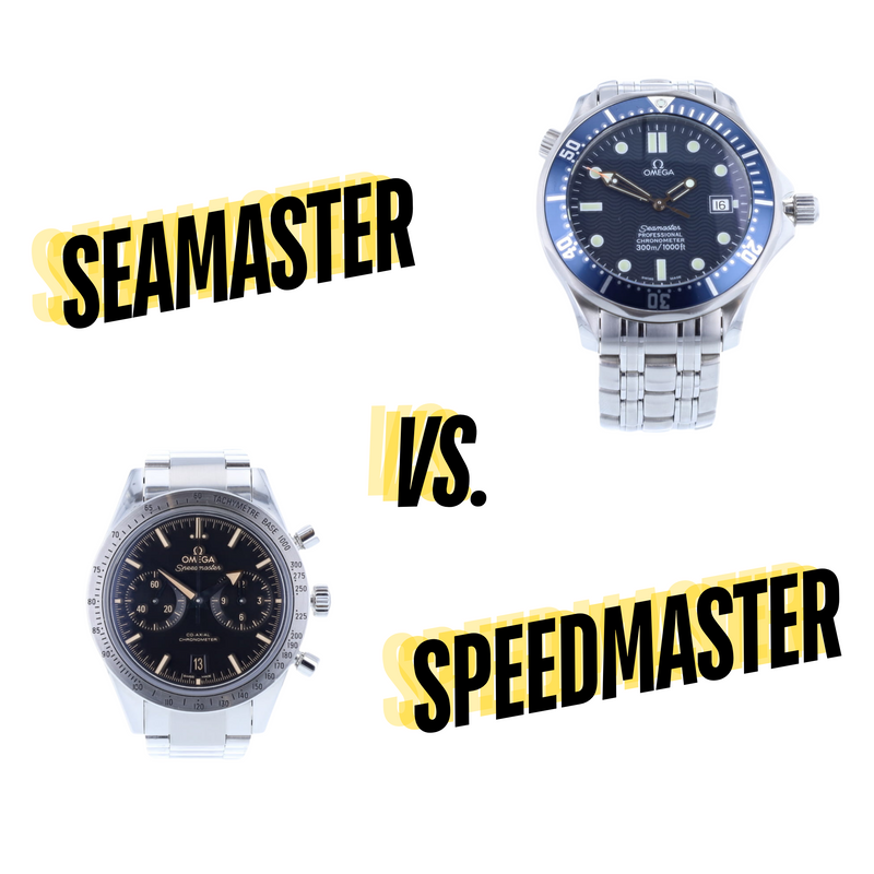 Seamaster vs Speedmaster - Battle of the Omegas