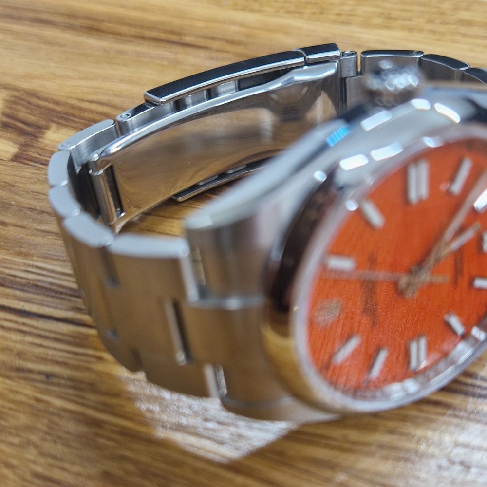 Rolex Oyster Perpetual OP41 Coral Dial