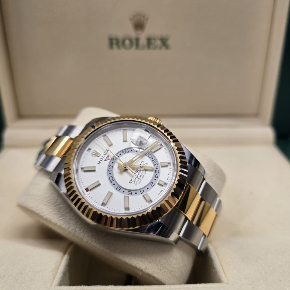 Rolex Bi-Metal Skydweller