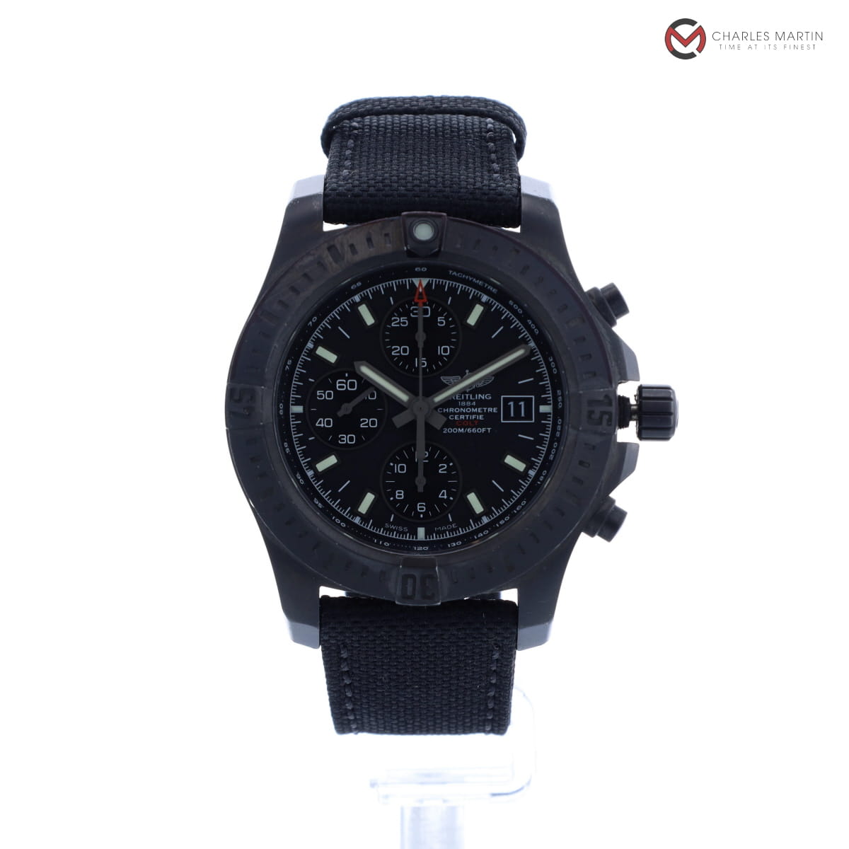 breitling colt chronograph automatic blacksteel