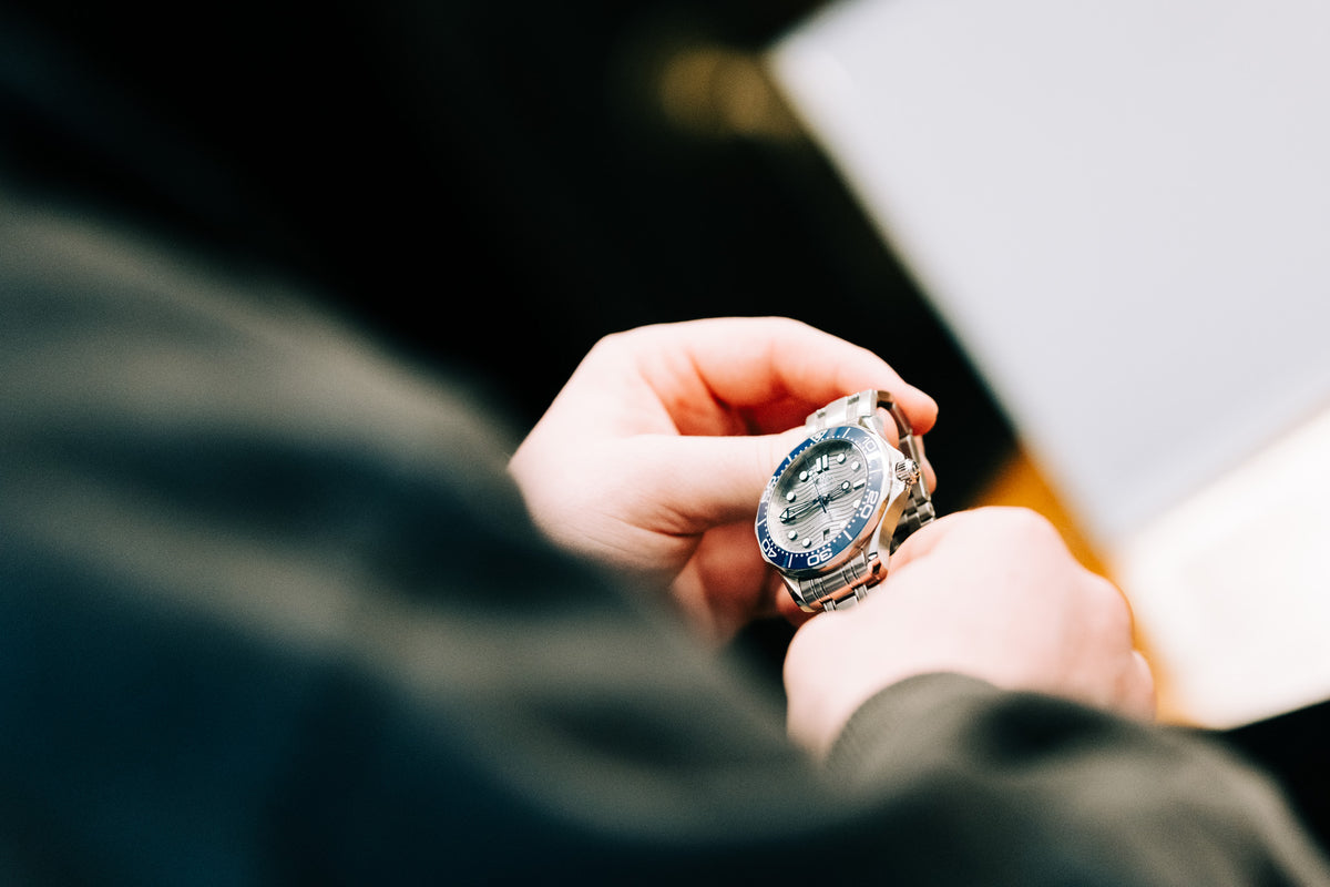 A pre owned luxury Omega watch