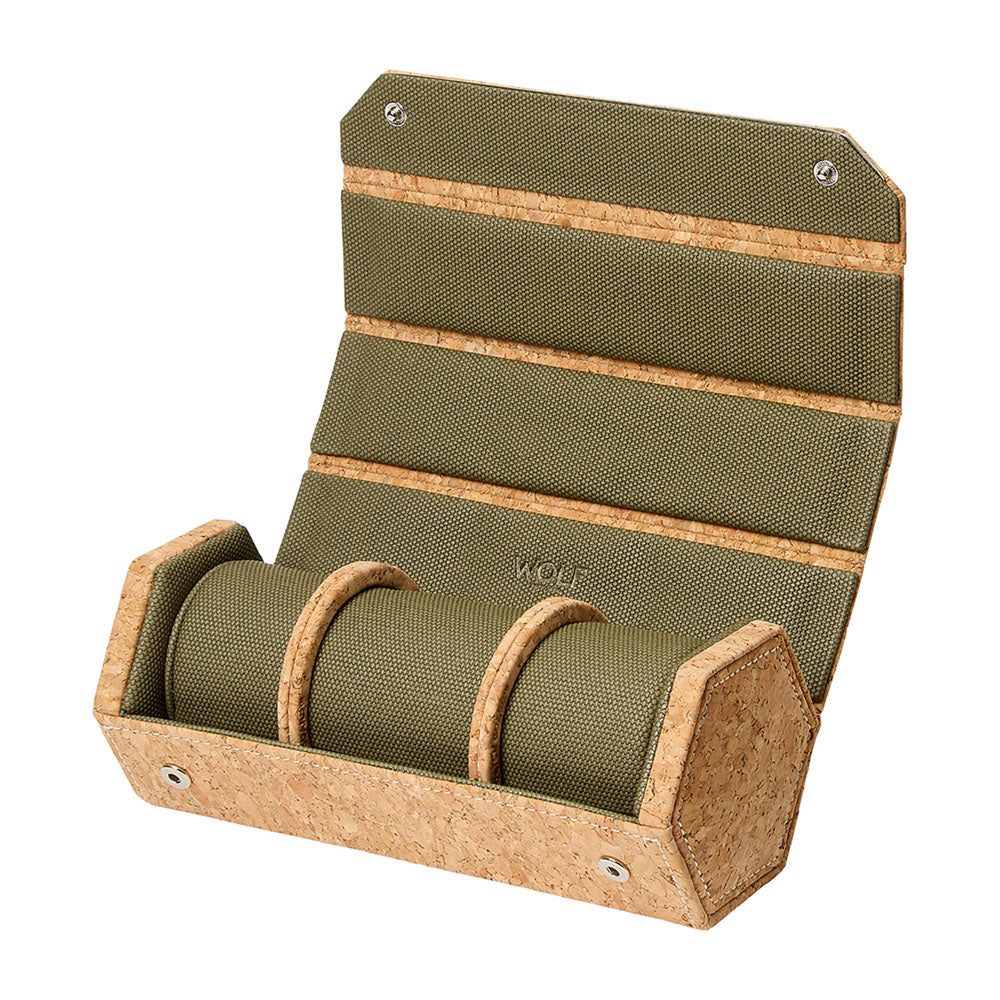 Cortica Triple Hexagon Watch Roll w/ Capsule